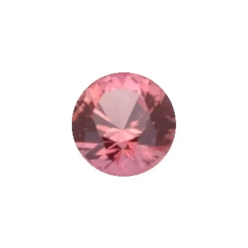 💎 Orange Sapphire (Cranberry) Grade AA (Natural Gemstone) - ROUND