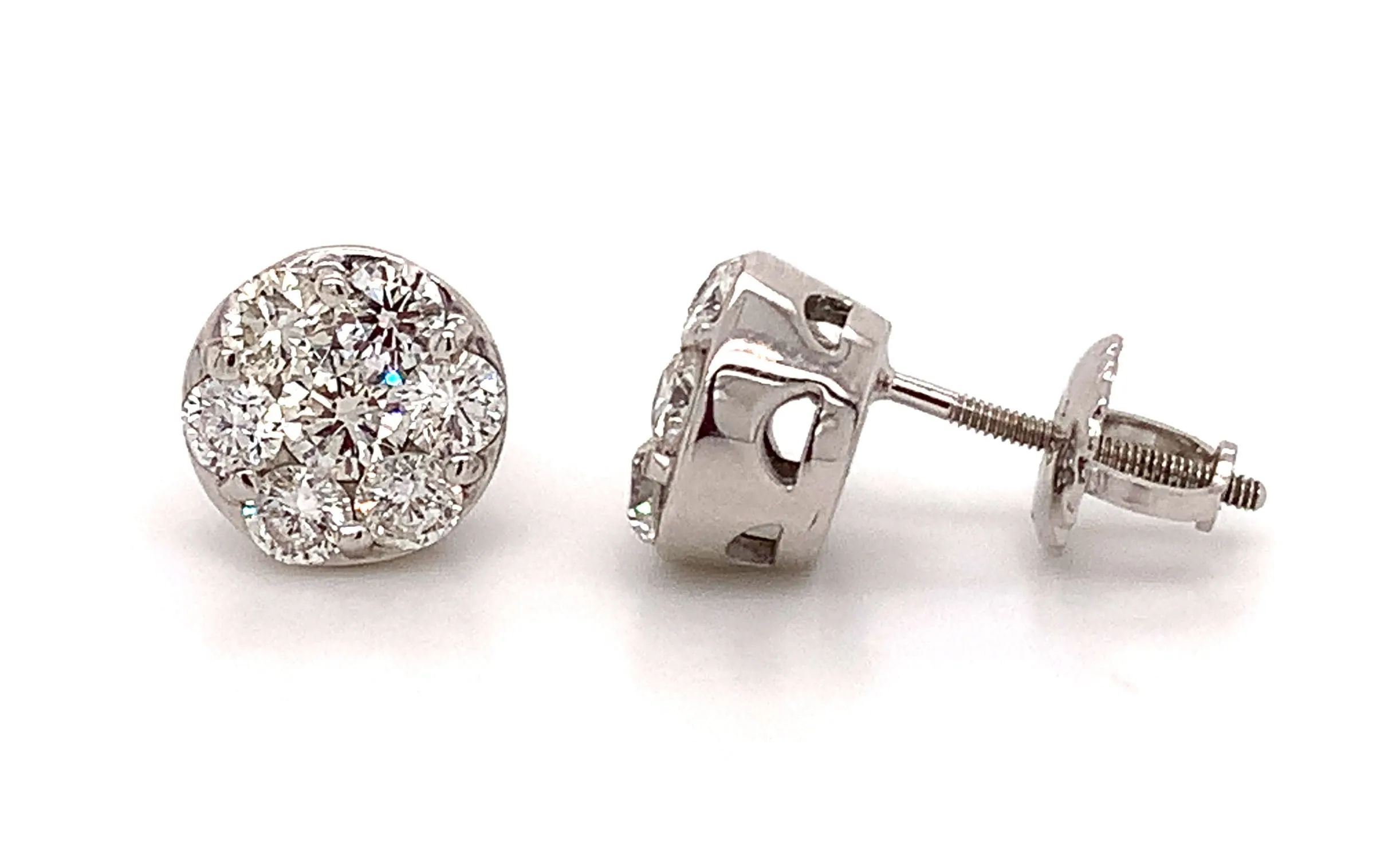 1.20ctw Diamond Stud Earrings