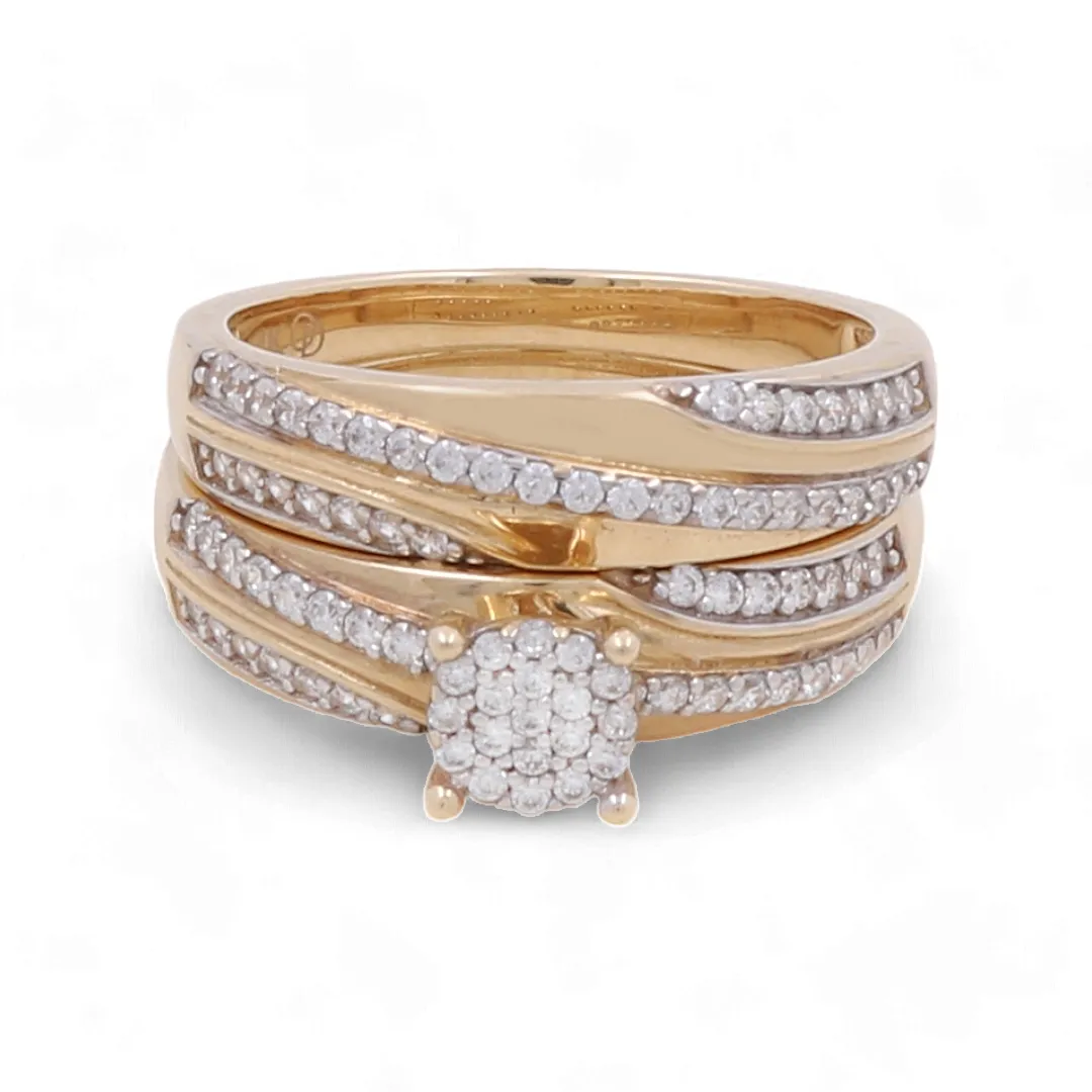 14K Yellow Gold Women's Bridal Set