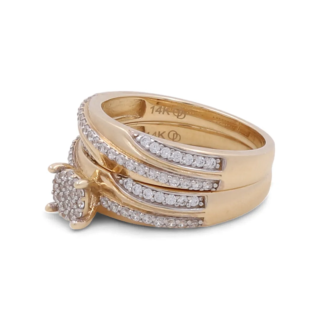 14K Yellow Gold Women's Bridal Set