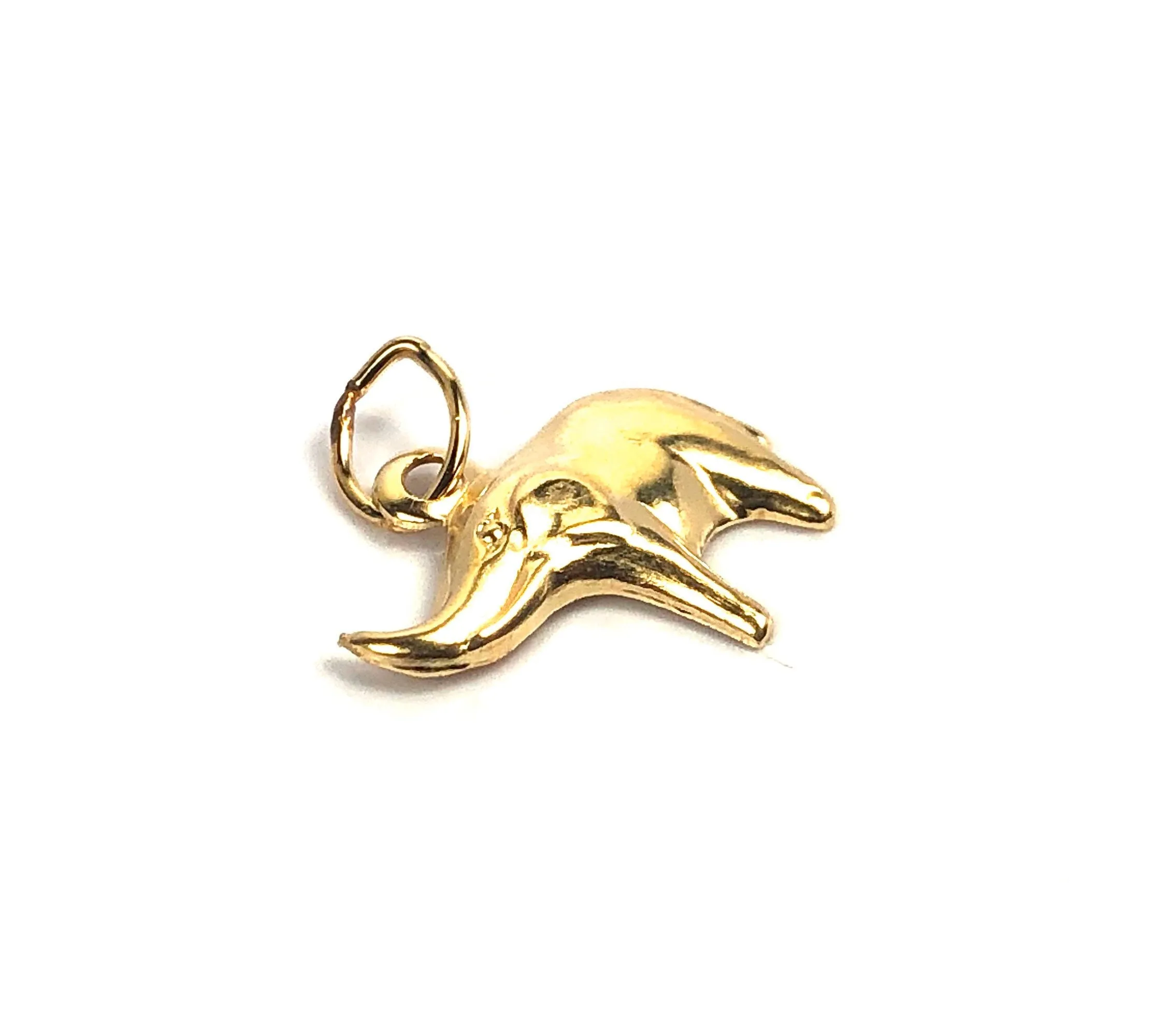 14KGF elephant charm , 14K gold filled , Sku #1171-C