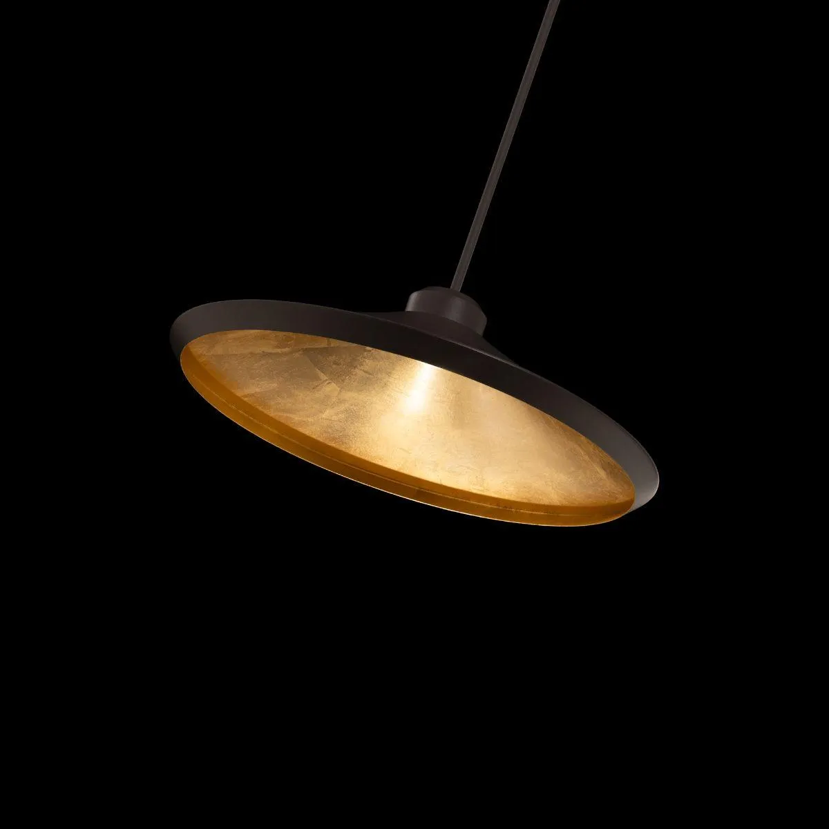 Alfa 24 in. LED Pendant Light Gold & Bronze finish