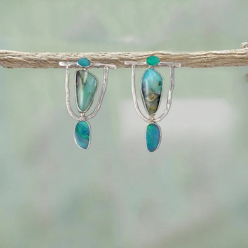 Boho Tribal Drop Earrings