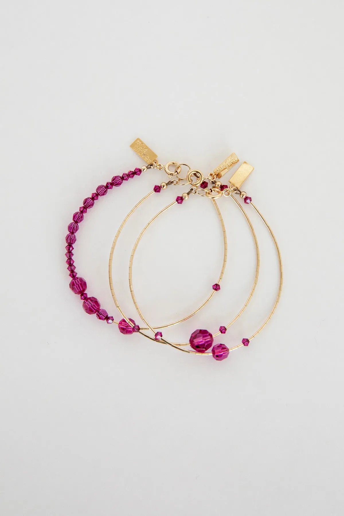 Bougainvillea Bracelet - Set