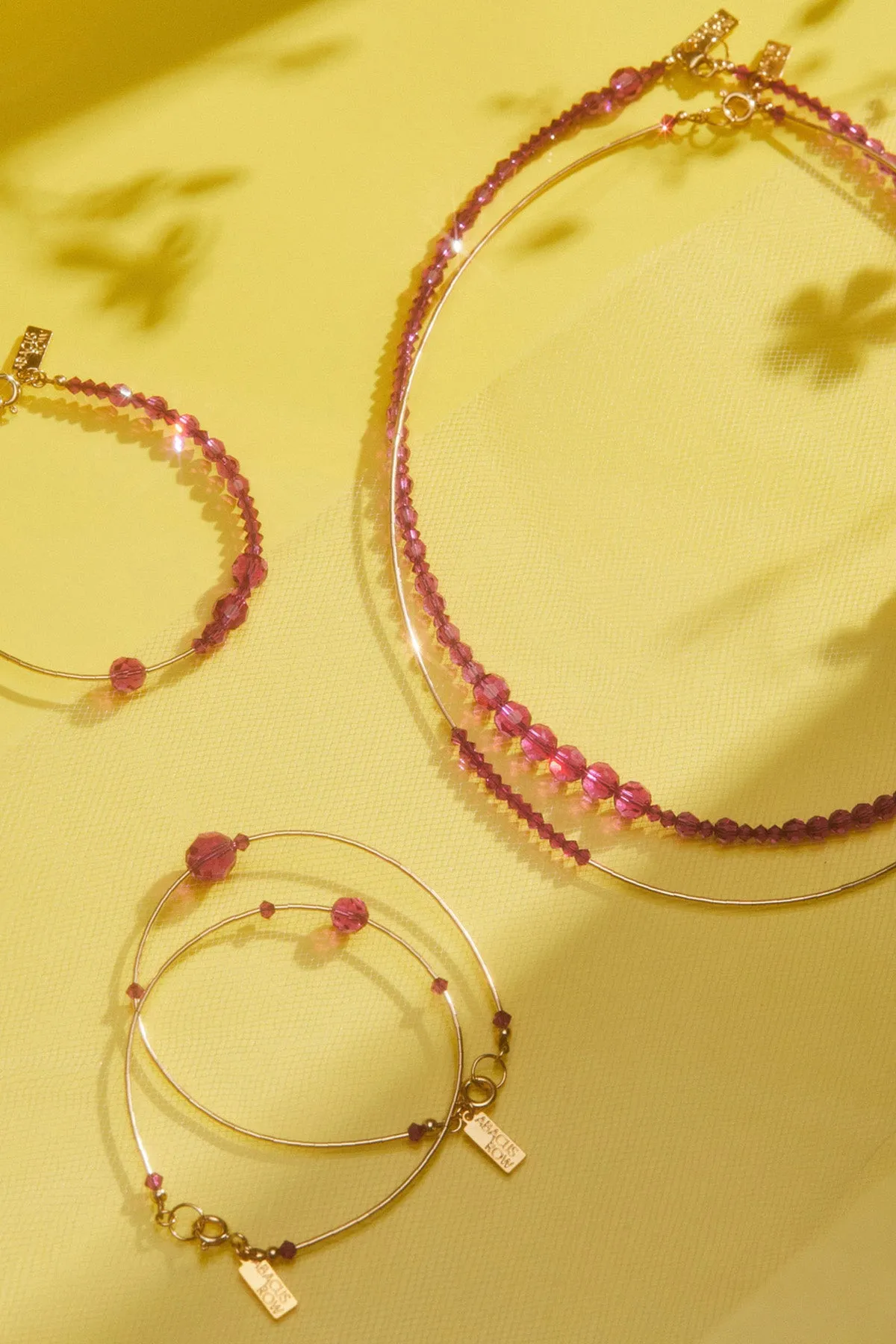 Bougainvillea Bracelet - Set