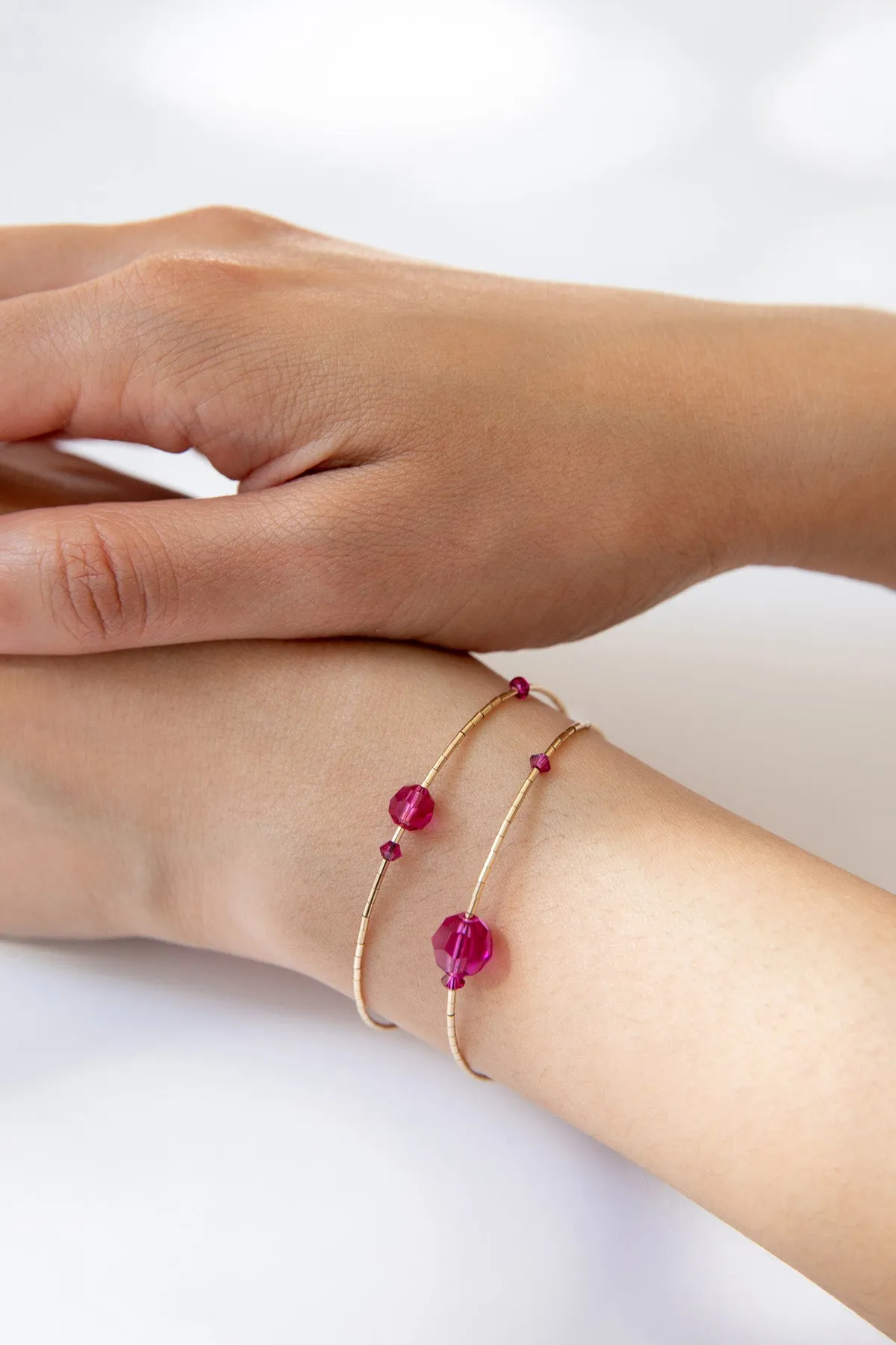 Bougainvillea Bracelet - Set