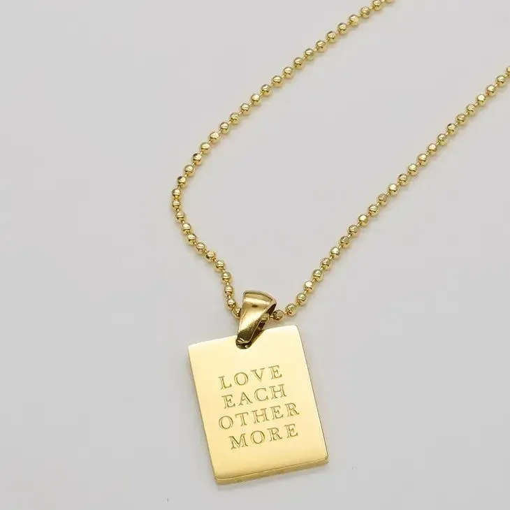 Brenda Grand Love Each Other More Necklace