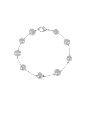 Bridal Pearl Elixir Bracelet - Silver