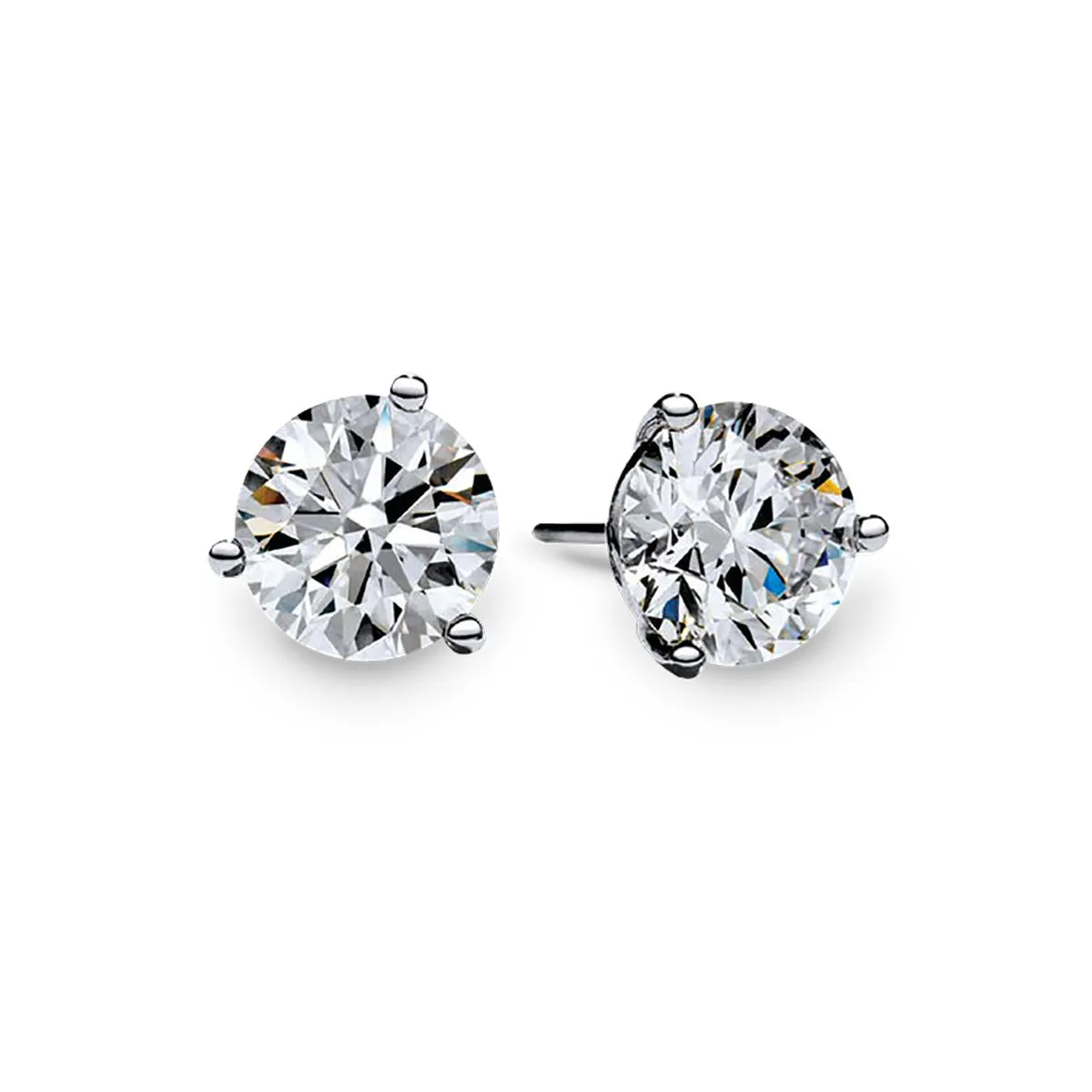 Brilliant Diamond Stud Earrings