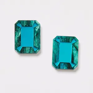 Brilliant Studs - Emerald