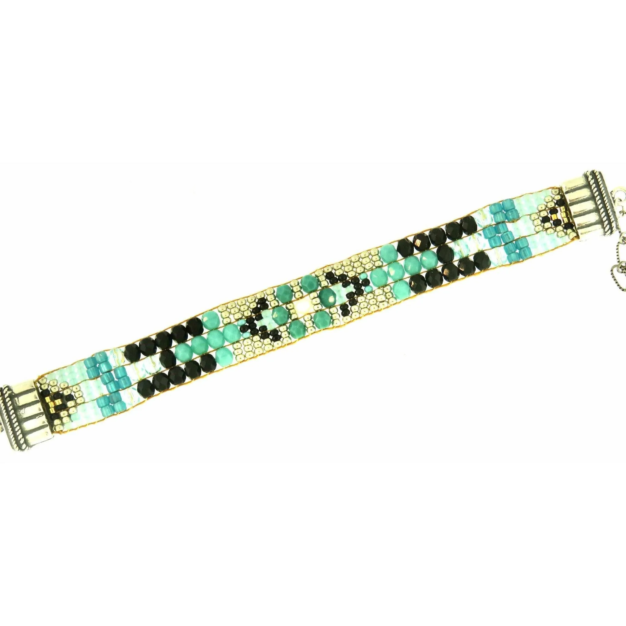 Chili Rose  "Dark Horse " Tiffany  Bracelet by Adonnah Langer