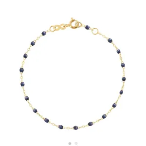 Classic Gigi Midnight bracelet, Yellow Gold, 6.7"