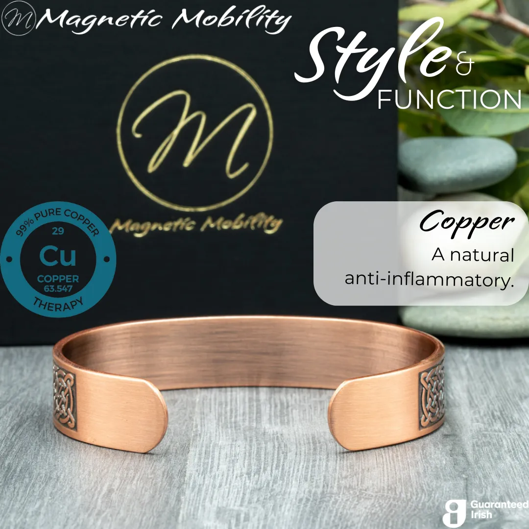 Copper Bracelet: Privet | Magnetic Mobility