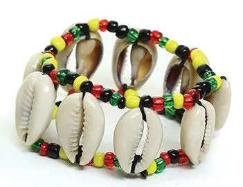 Cowry Shell Bead Bracelets