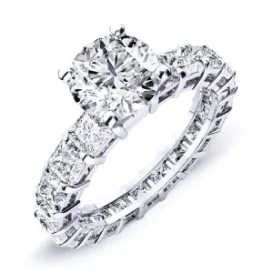 Crisantha - Round Lab Diamond Engagement Ring (IGI Certified)