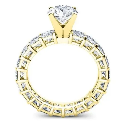 Crisantha - Round Lab Diamond Engagement Ring (IGI Certified)