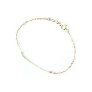 Curved Bar Bracelet