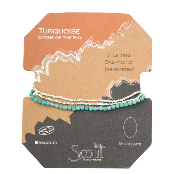 Delicate Stone Turquoise | Silver - Stone of the Sky