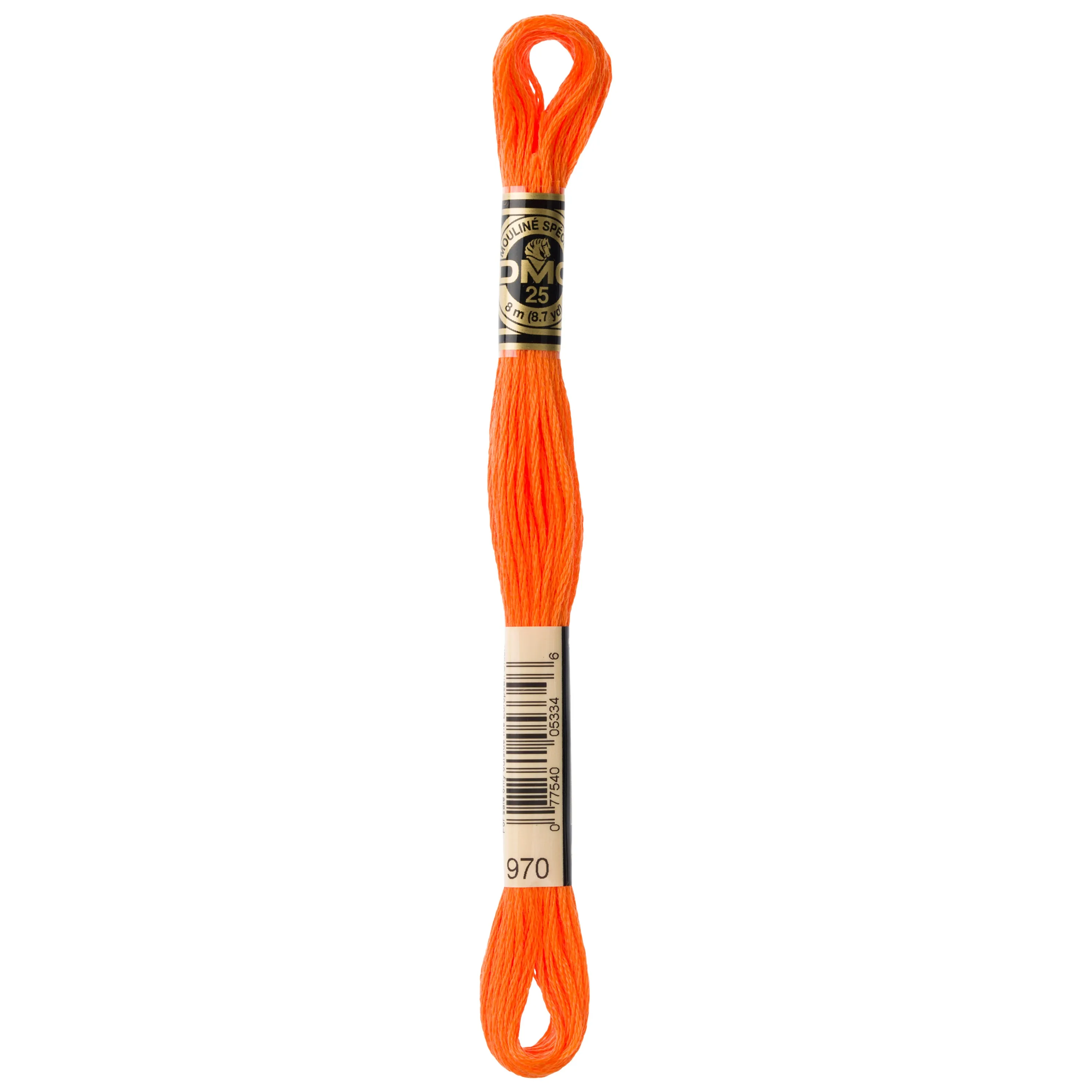 DMC Embroidery Floss, Orange Palette