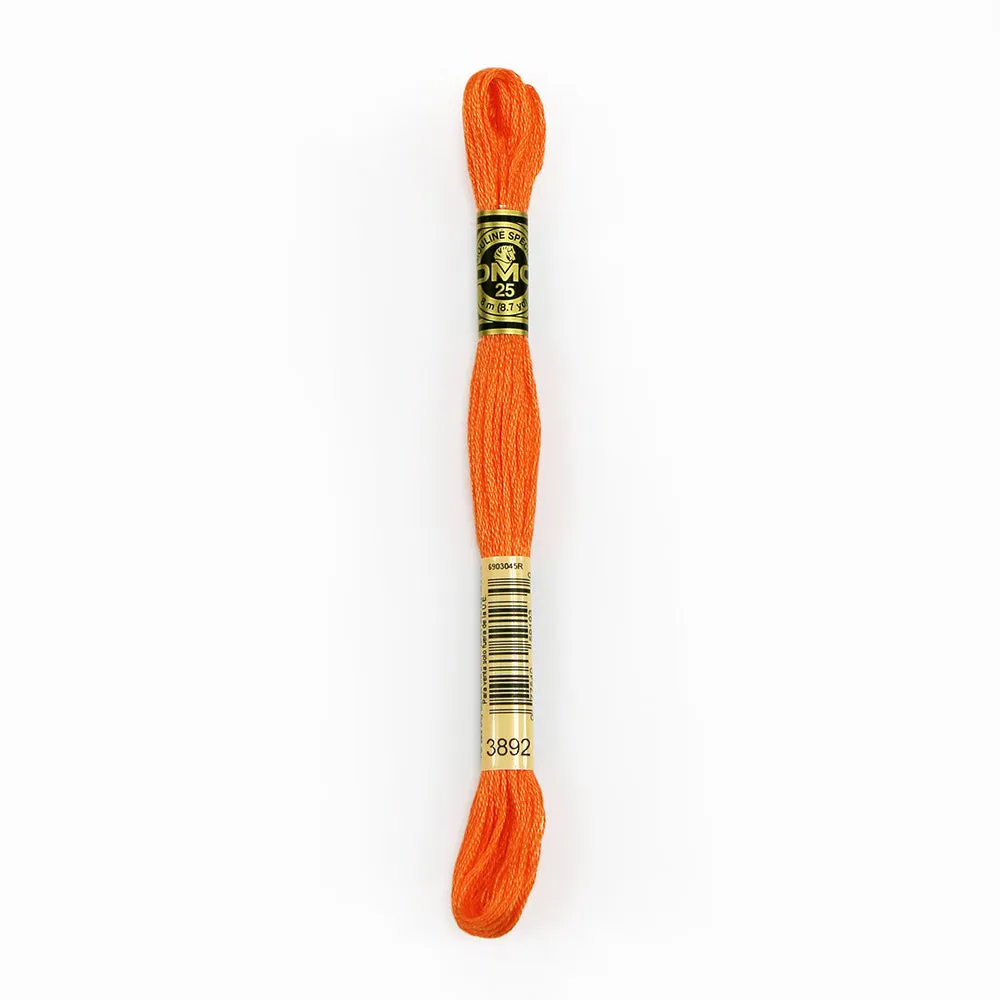 DMC Embroidery Floss, Orange Palette