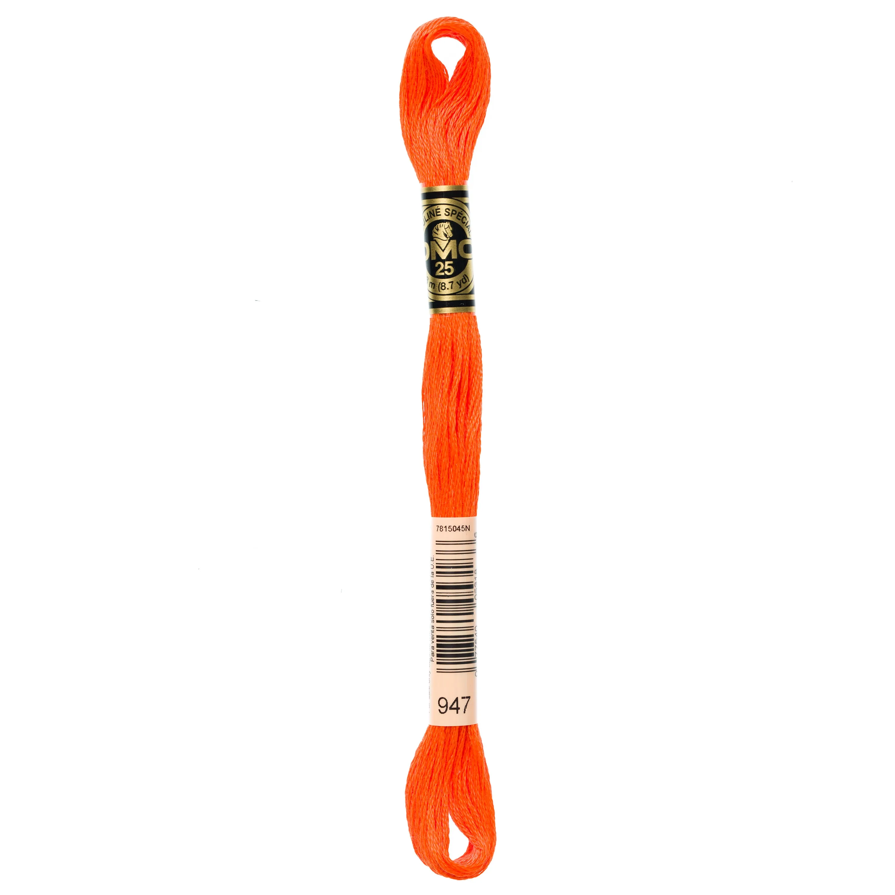 DMC Embroidery Floss, Orange Palette