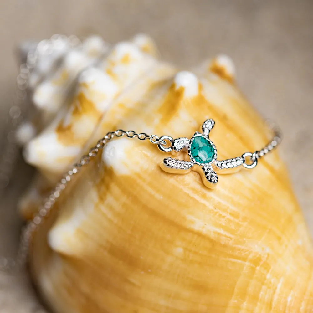 Dune x 4ocean Delicate Dune Turtle Bracelet