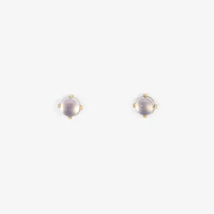 E7904BC | Blue Chalcedony Wisp Studs