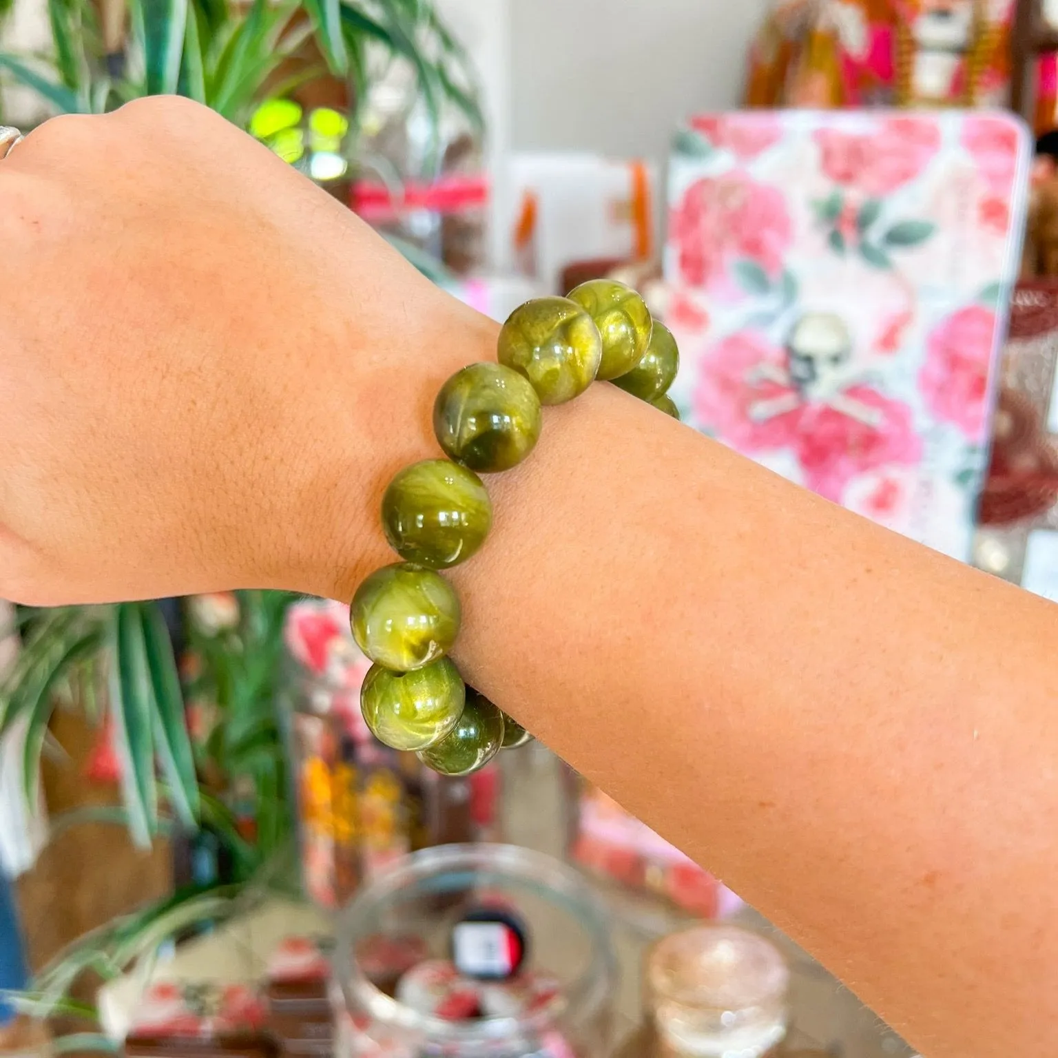 Emilie Bracelet - Olive