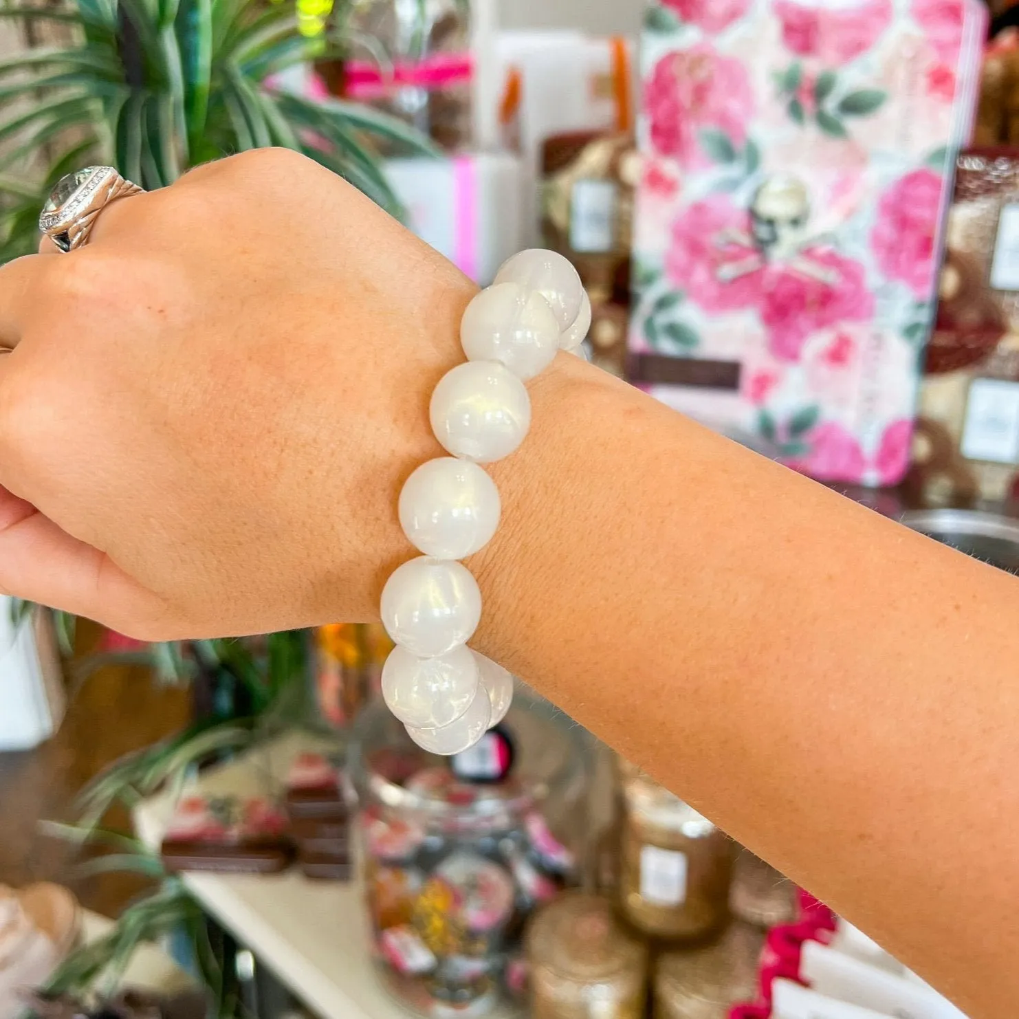 Emilie Bracelet - White