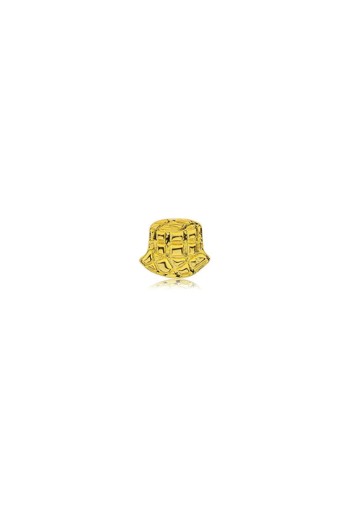 Emily Petite Package Brooch - Gold