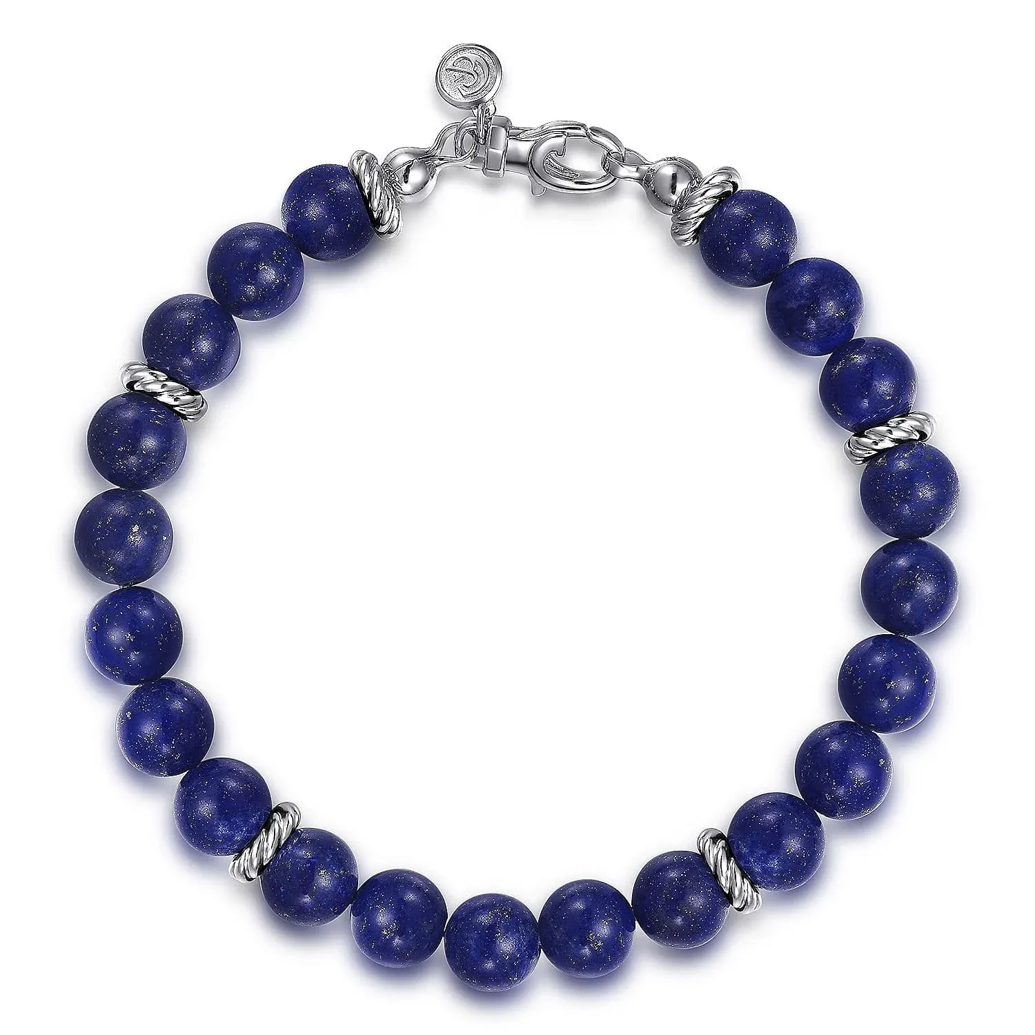 Gabriel & Co. Lapis Beaded Bracelet