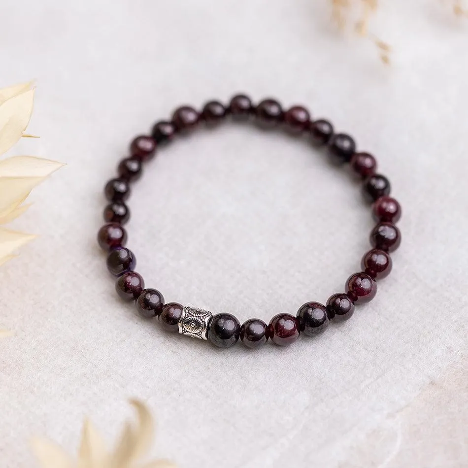 Garnet Bracelet - Ayana Collection