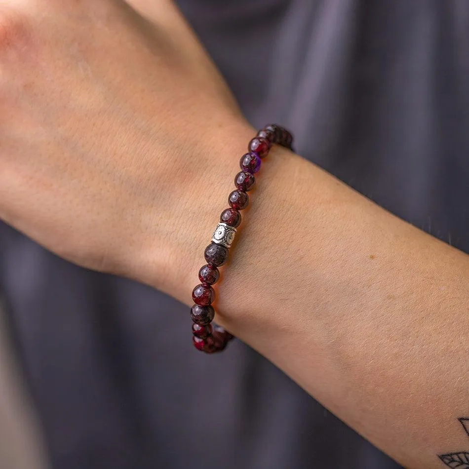 Garnet Bracelet - Ayana Collection