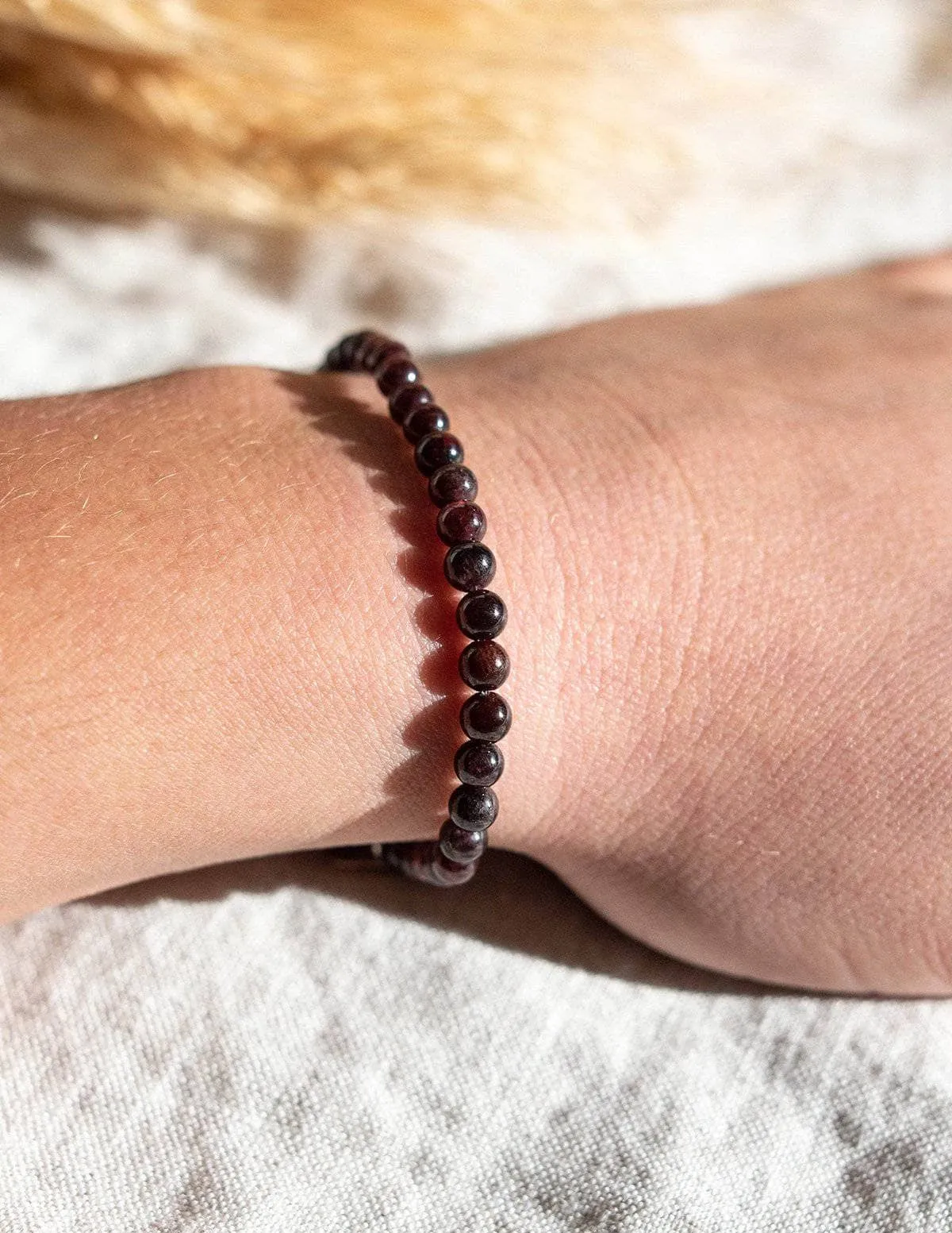 Garnet Mini Gemstone Bracelet