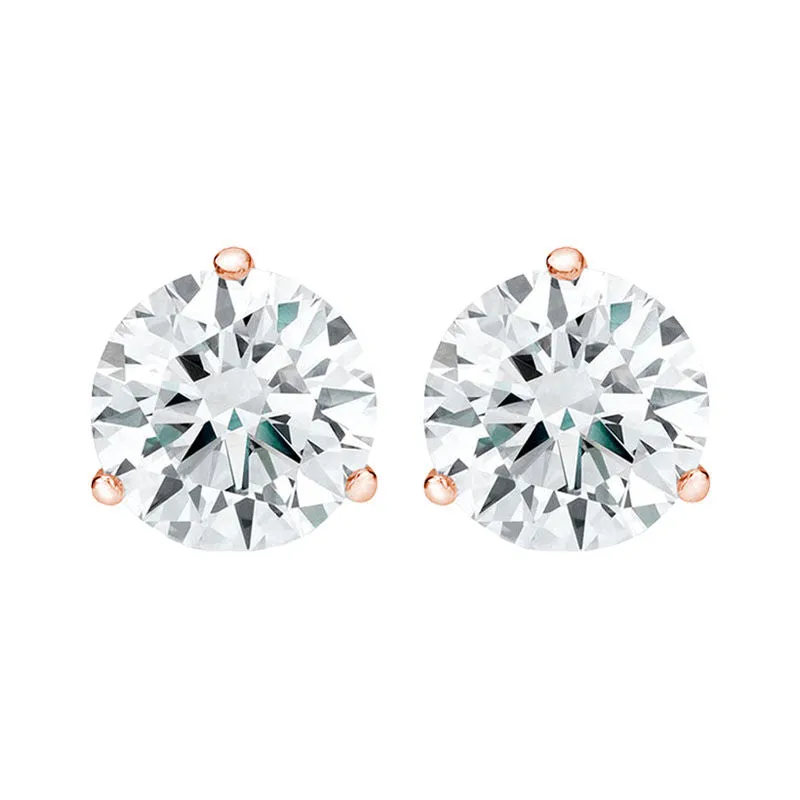 Get Naked Diamond Stud Earrings 1/2ct