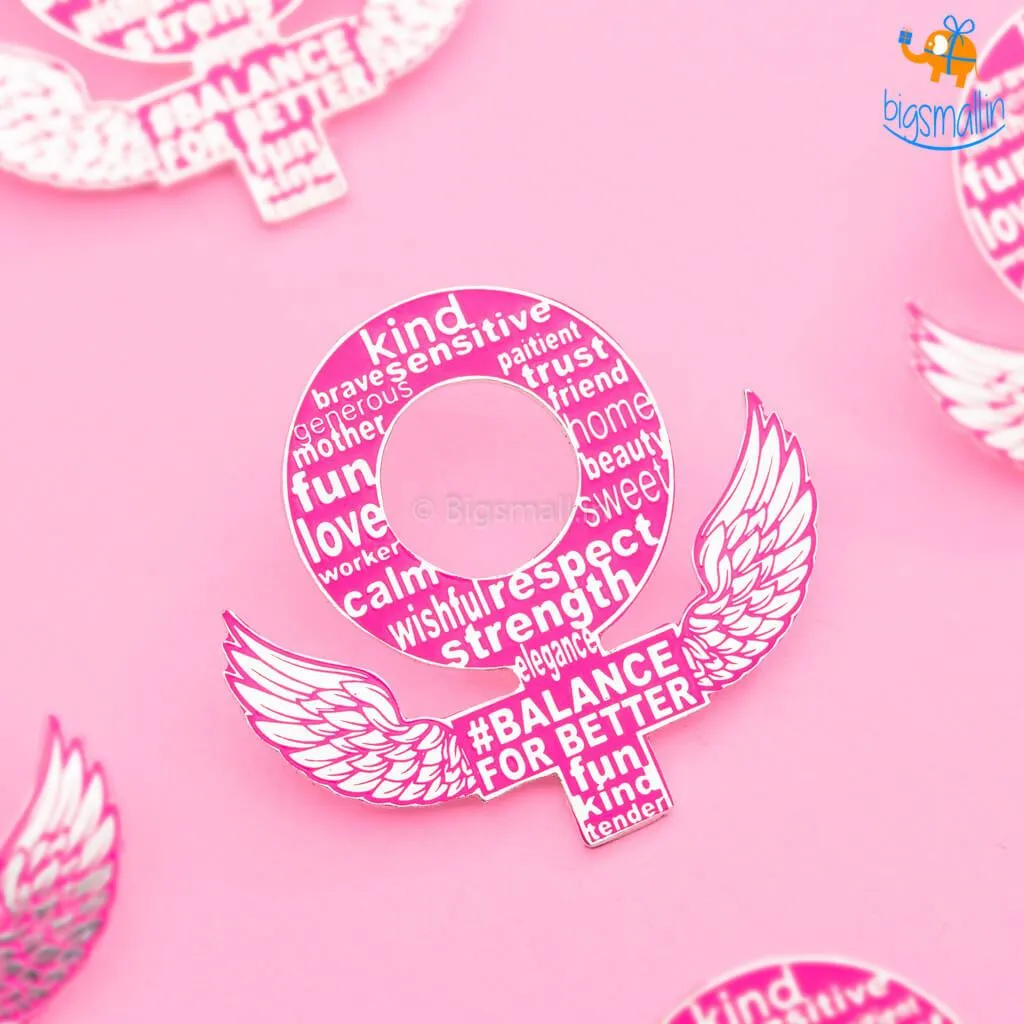 Girl Power Lapel Pin