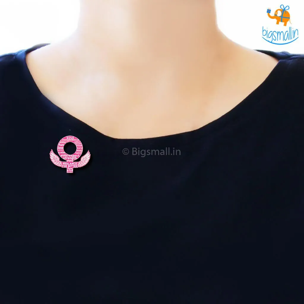 Girl Power Lapel Pin