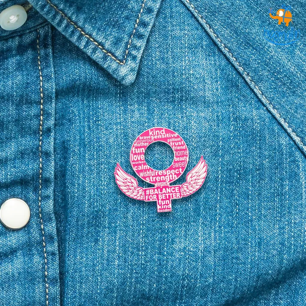 Girl Power Lapel Pin