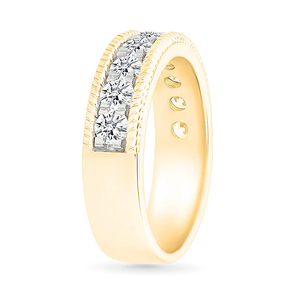 Gold & Diamond Eternity Ring