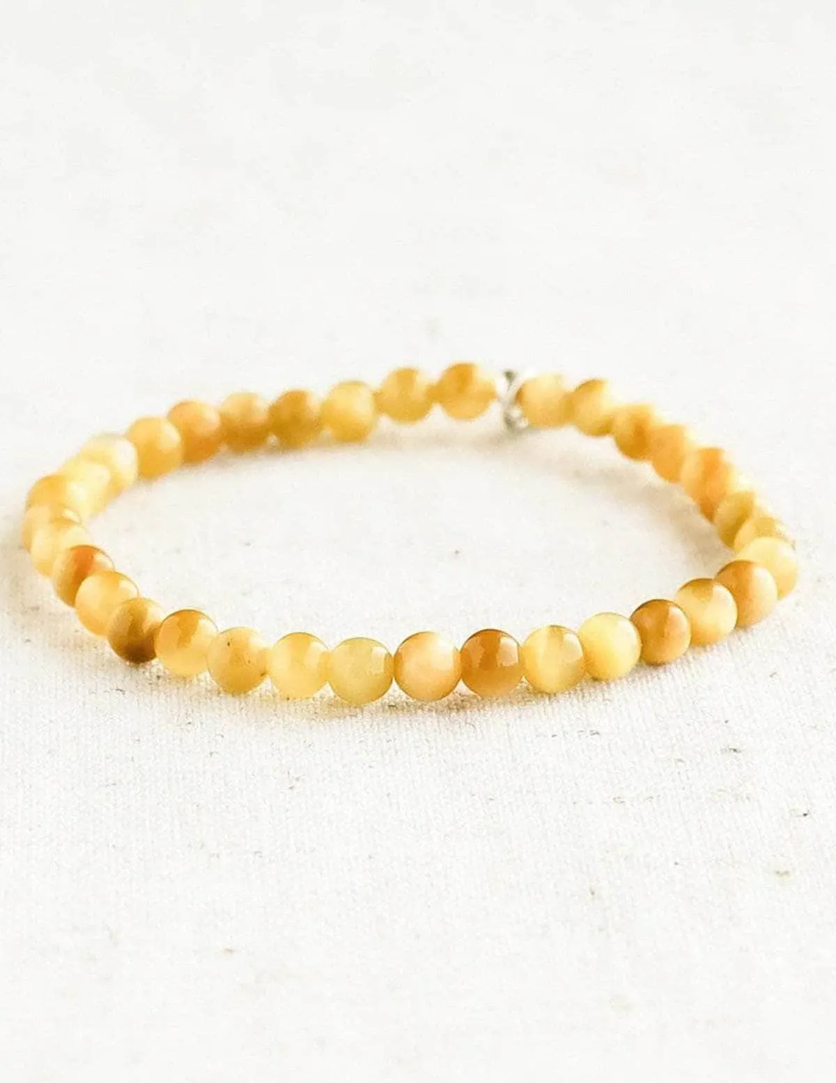 Golden Tiger Eye Mini Gemstone Bracelet