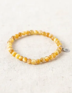 Golden Tiger Eye Mini Gemstone Bracelet