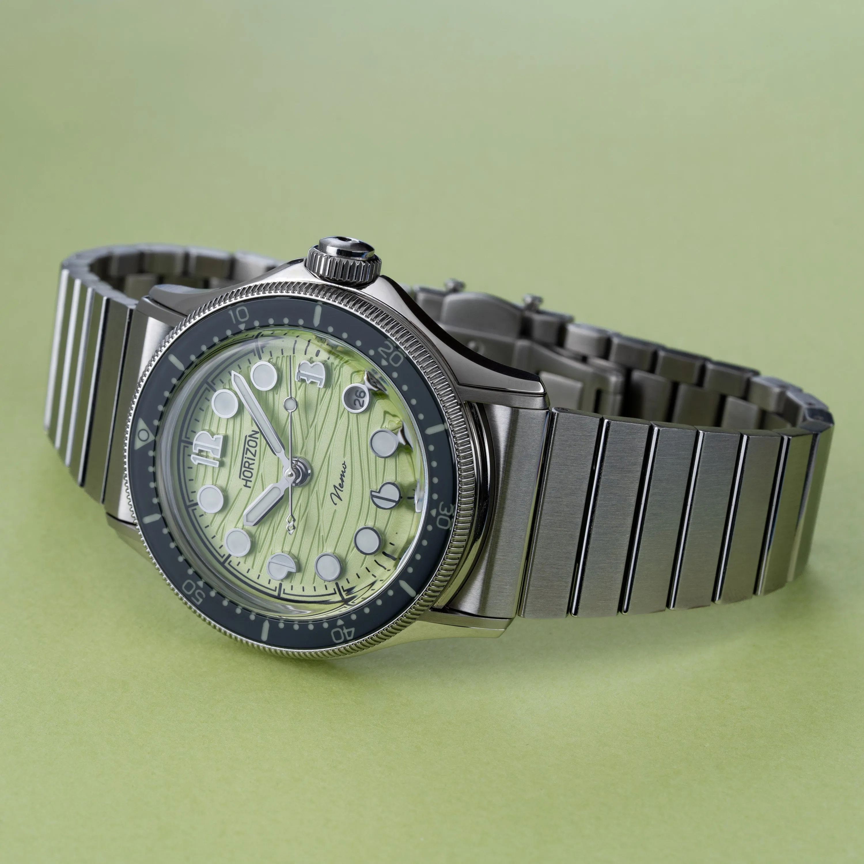 HORIZON WATCHES Nemo Pistachio