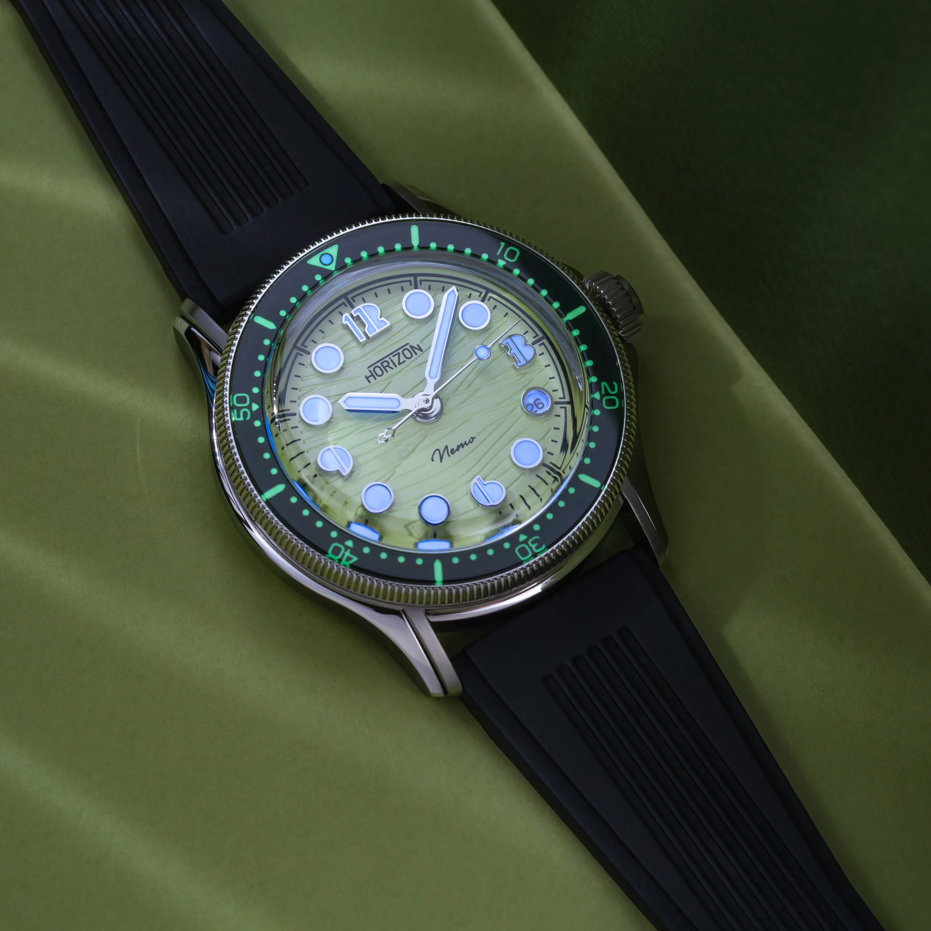 HORIZON WATCHES Nemo Pistachio