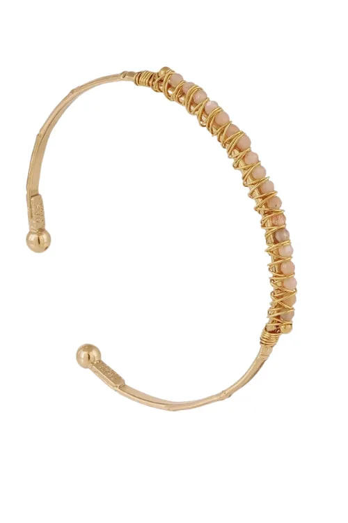 Lyre Jonc Bracelet in Neutral