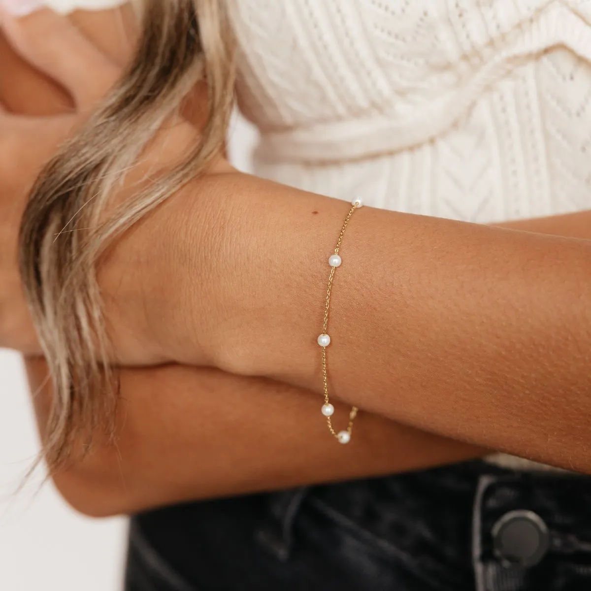 Meg Station Bracelet (Gold)