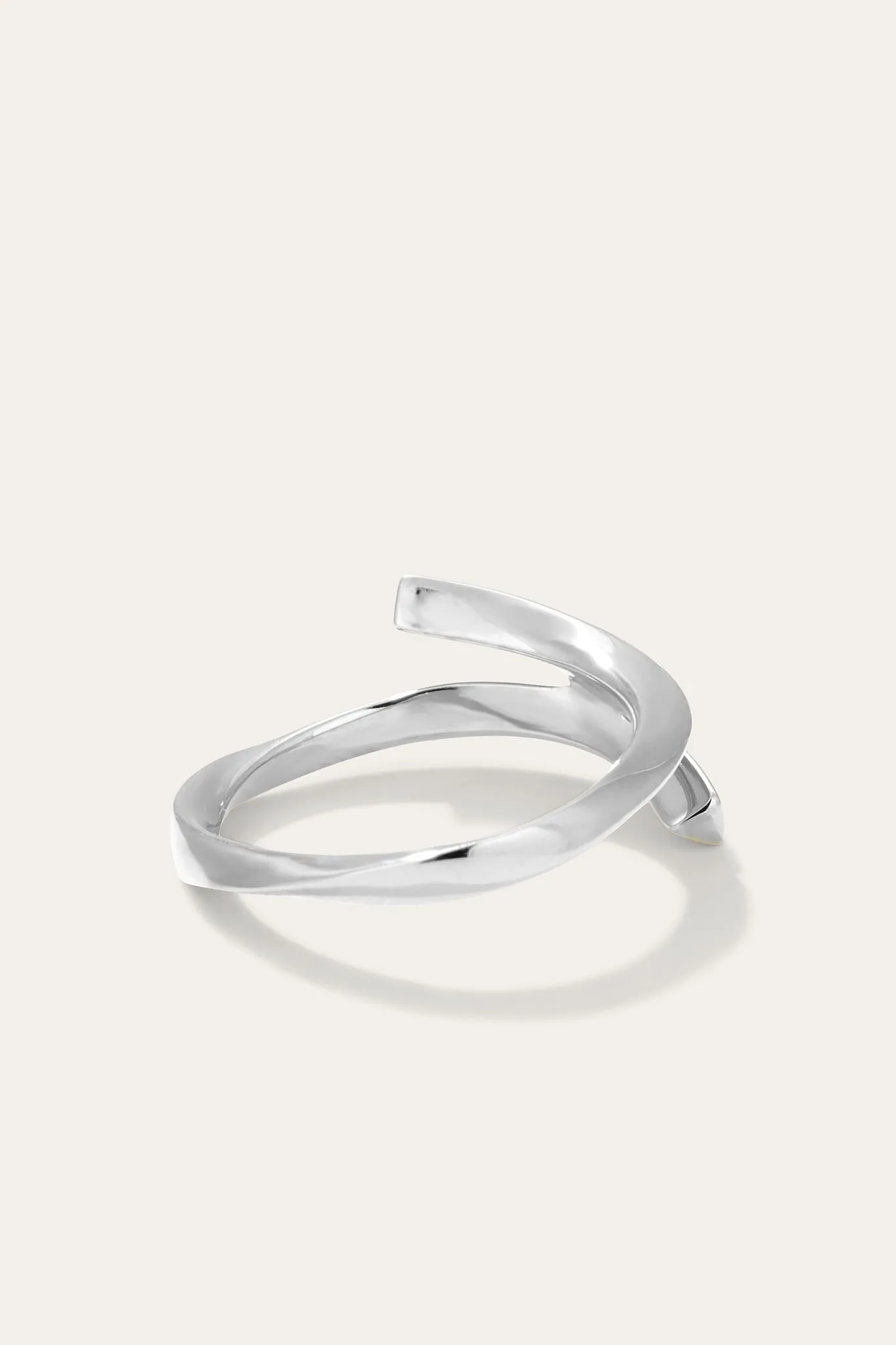 Mini Coil Sterling Silver Ring