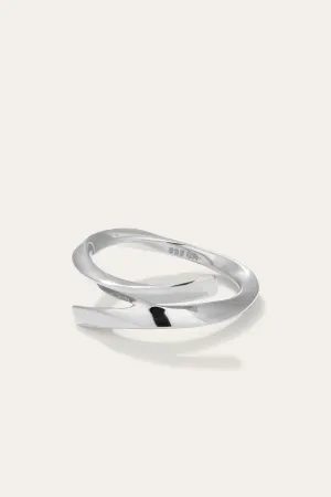 Mini Coil Sterling Silver Ring