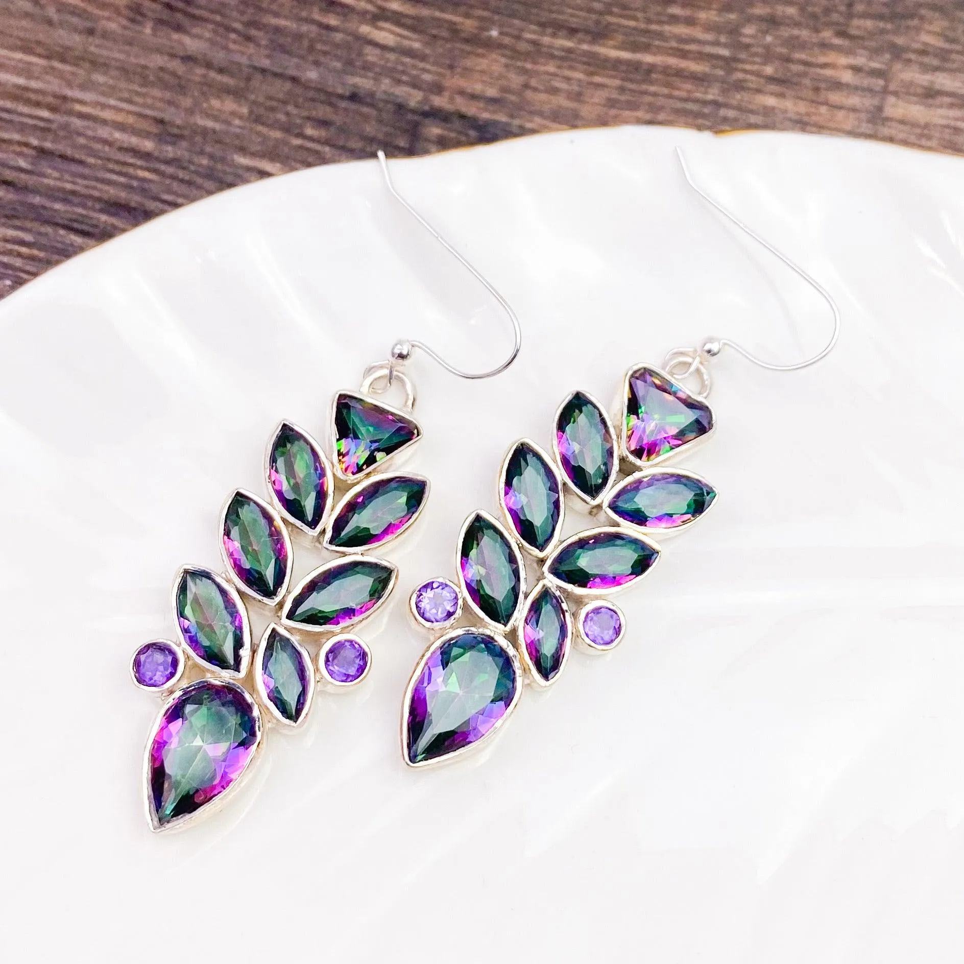 Mystic Topaz Earrings Collection