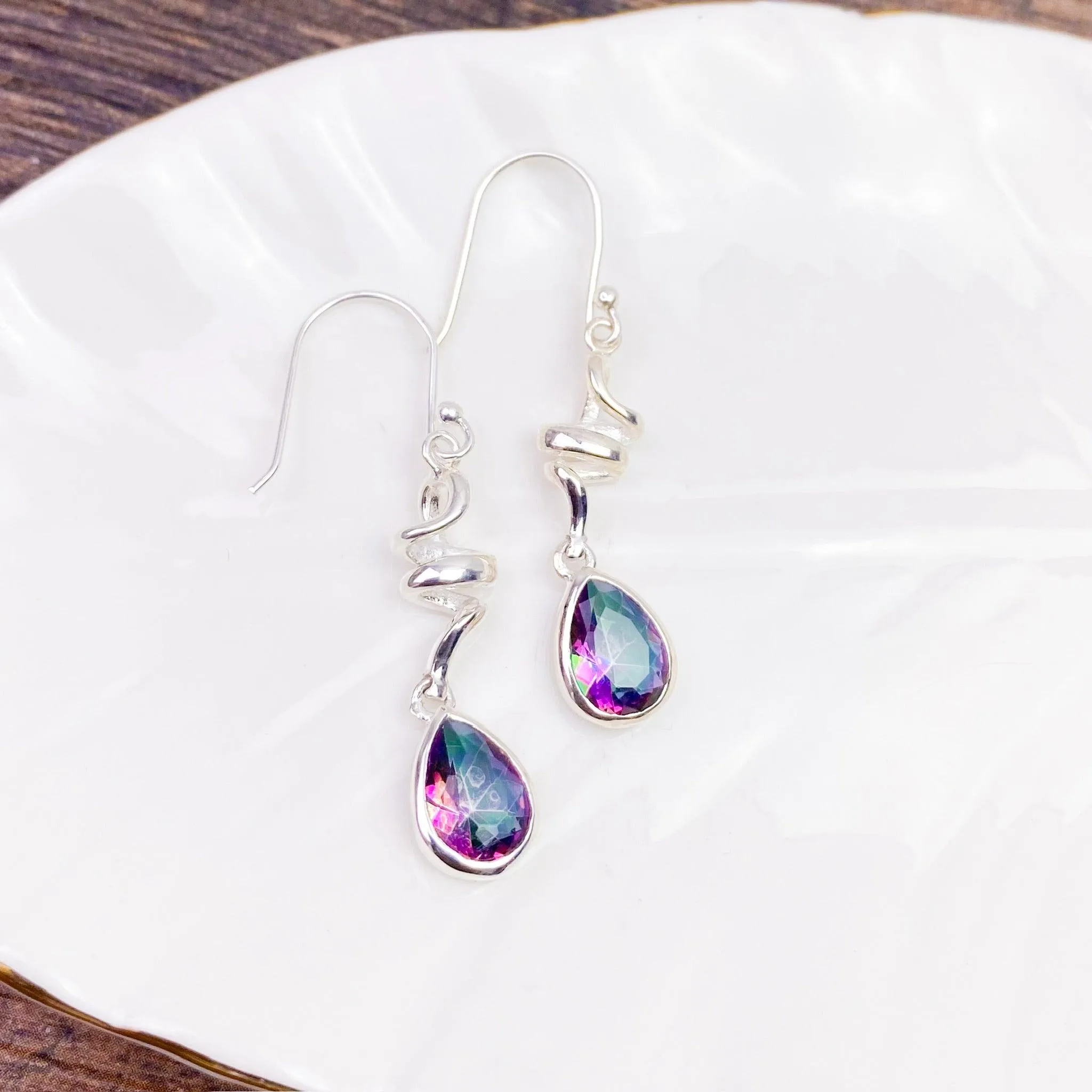 Mystic Topaz Earrings Collection