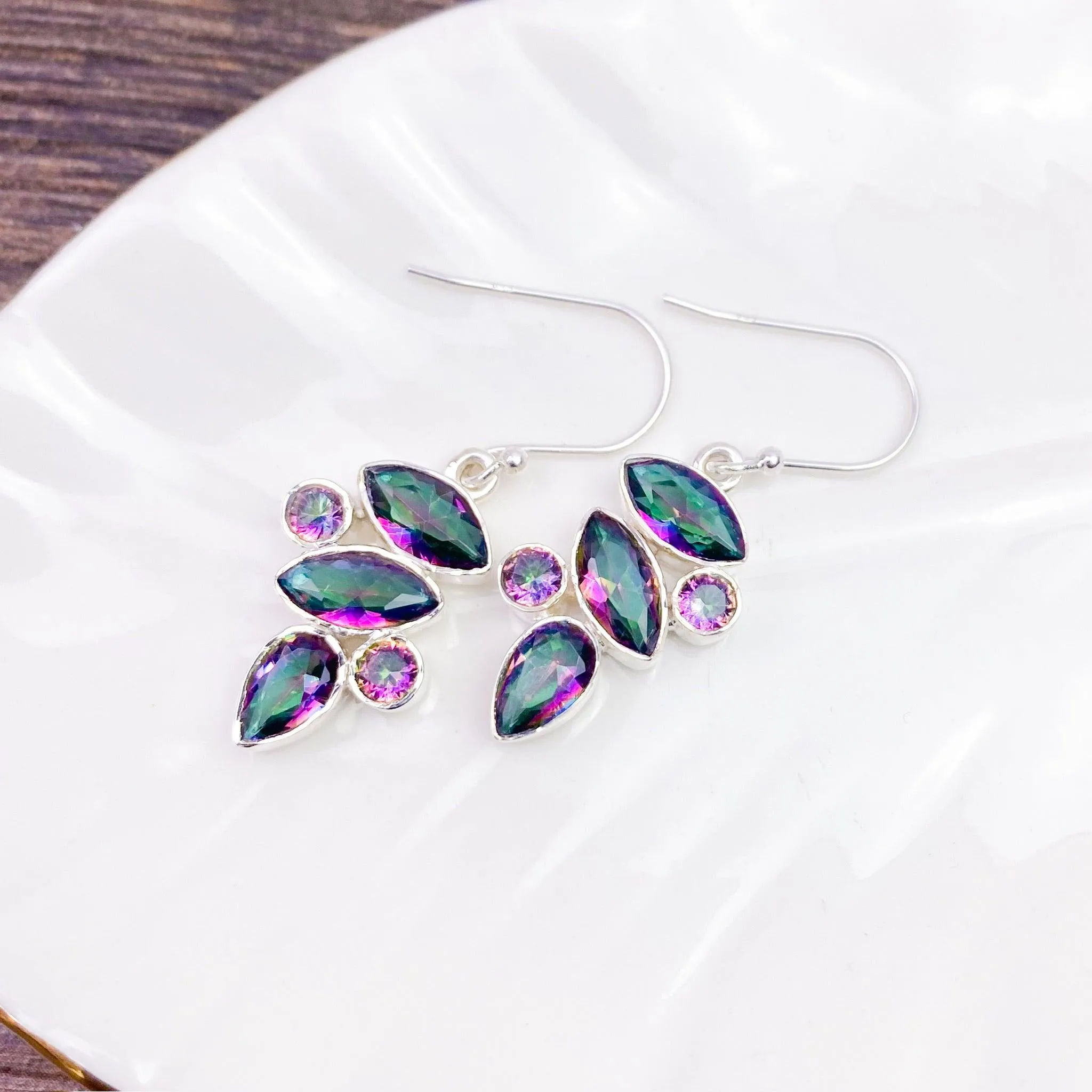 Mystic Topaz Earrings Collection